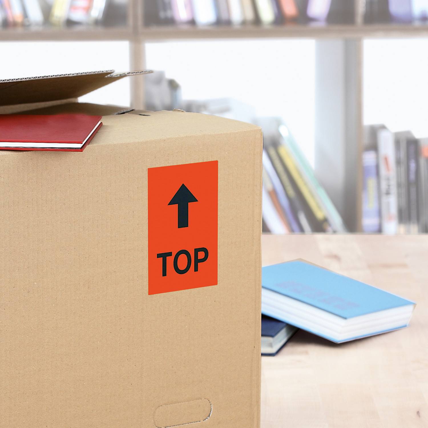 HERMA Special - Papier - matt - permanent selbstklebend - Rot - A6 (105 x 148 mm)