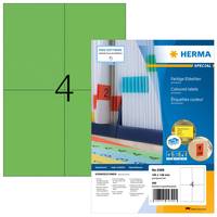 HERMA Special - Papier - matt - permanent selbstklebend - grün - A6 (105 x 148 mm)