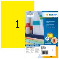 HERMA Special - Papier - matt - permanent selbstklebend - Gelb - A4 (210 x 297 mm)