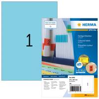 HERMA Special - Papier - matt - permanent selbstklebend - Blau - A4 (210 x 297 mm)