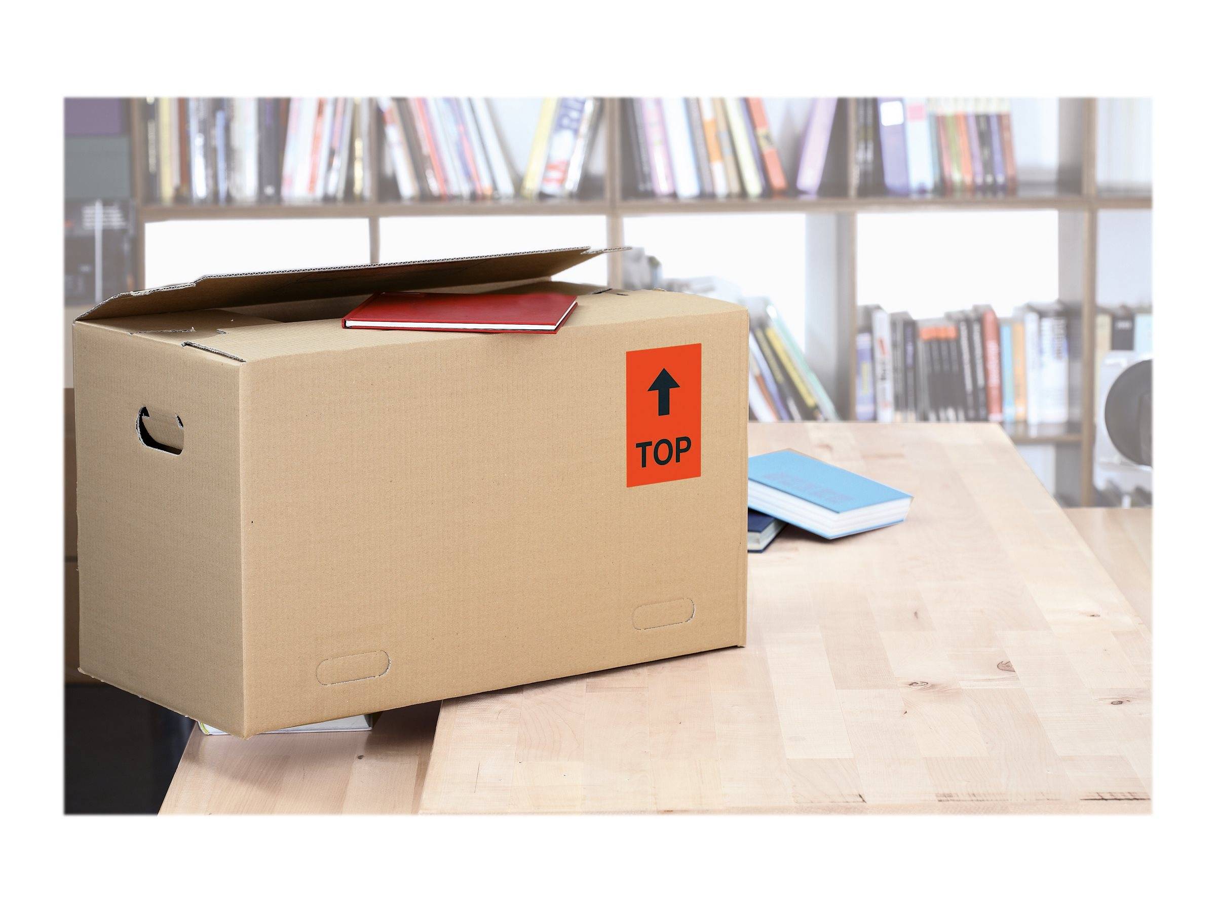 HERMA Special - Papier - matt - permanent selbstklebend - Rot - 199.6 x 143.5 mm 40 Etikett(en) (20 Bogen x 2)