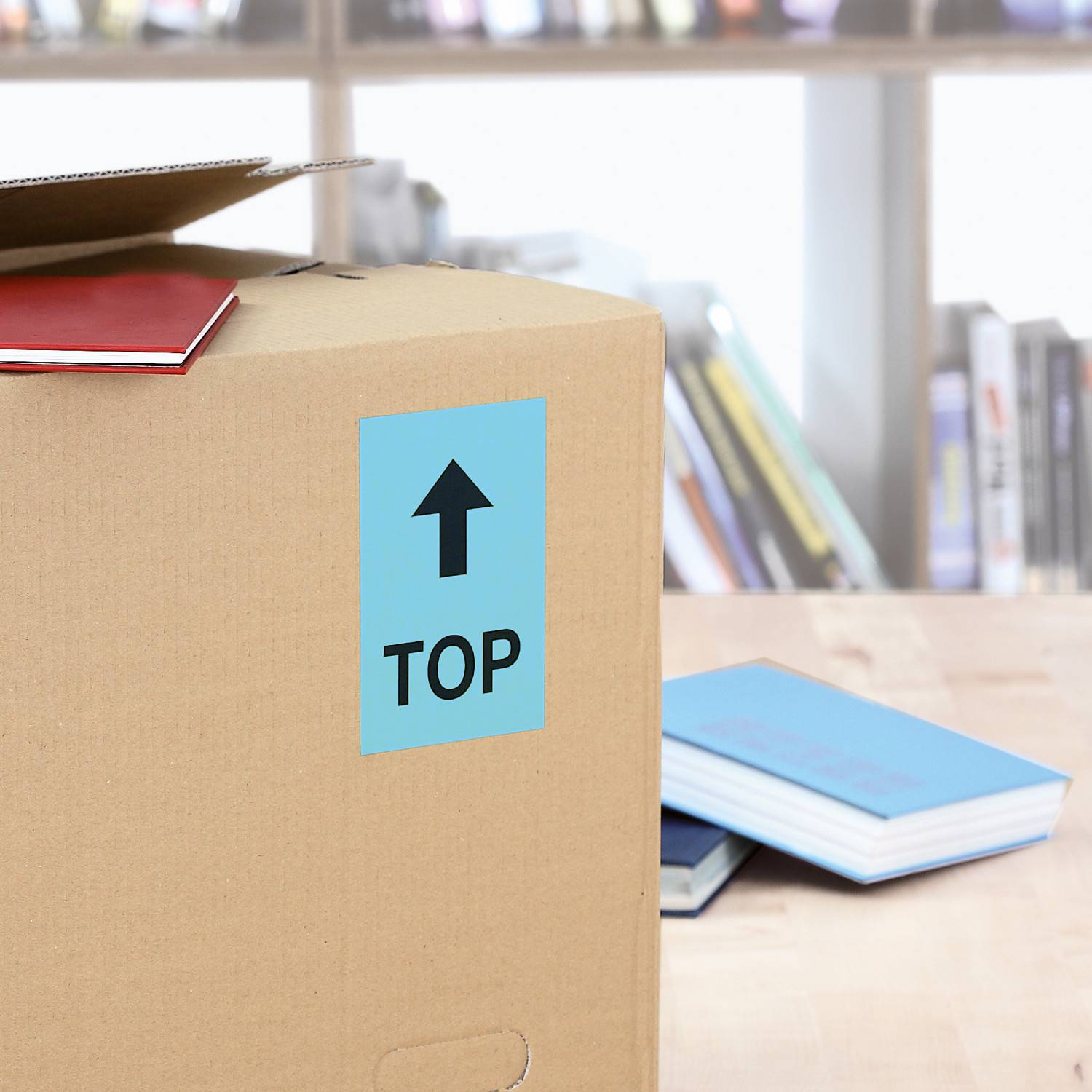 HERMA Special - Papier - matt - permanent selbstklebend - Blau - 199.6 x 143.5 mm 40 Etikett(en) (20 Bogen x 2)