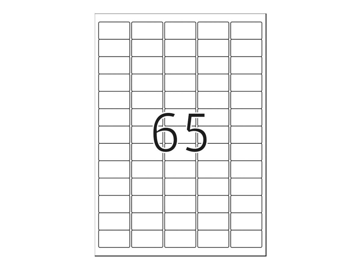 Ein leeres Gitterarbeitsblatt mit der Zahl „65