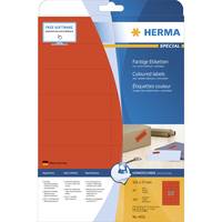 HERMA 4552, Rot, Rechteck, A4, Universal, Matte, Laser/Inkjet