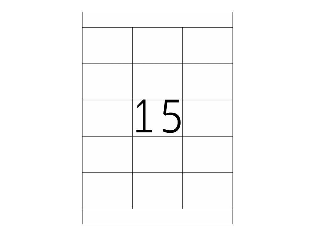 Ein leeres 3-Spalten-Tabellen- oder Arbeitsblattgitter mit der Nummer „15