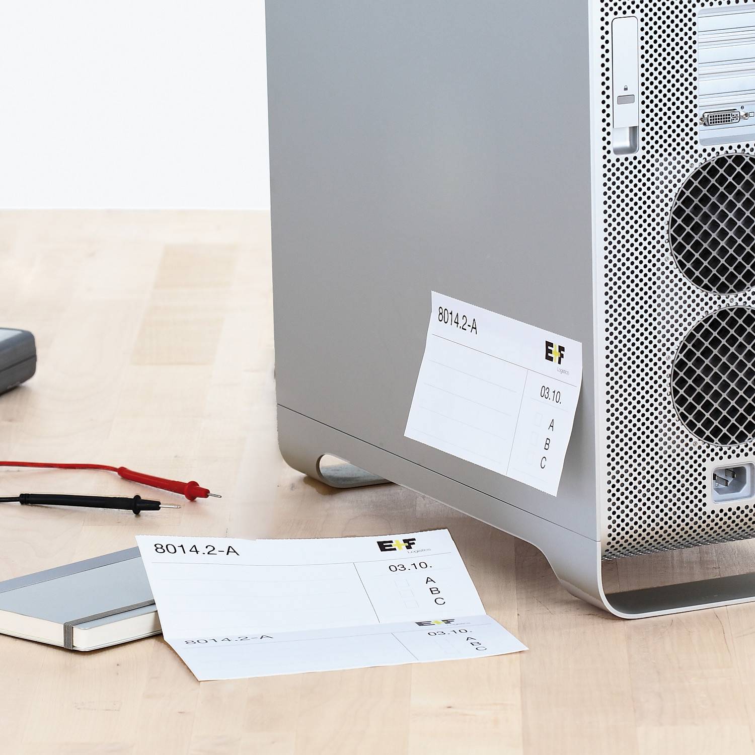 HERMA Special - Papier - matt - permanent selbstklebend - perforiert - weiß - 210 x 99 mm 300 Etikett(en) (100 Bogen x 3