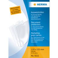HERMA - Schutzhülle - für A6 - durchsichtig (Packung mit 25)