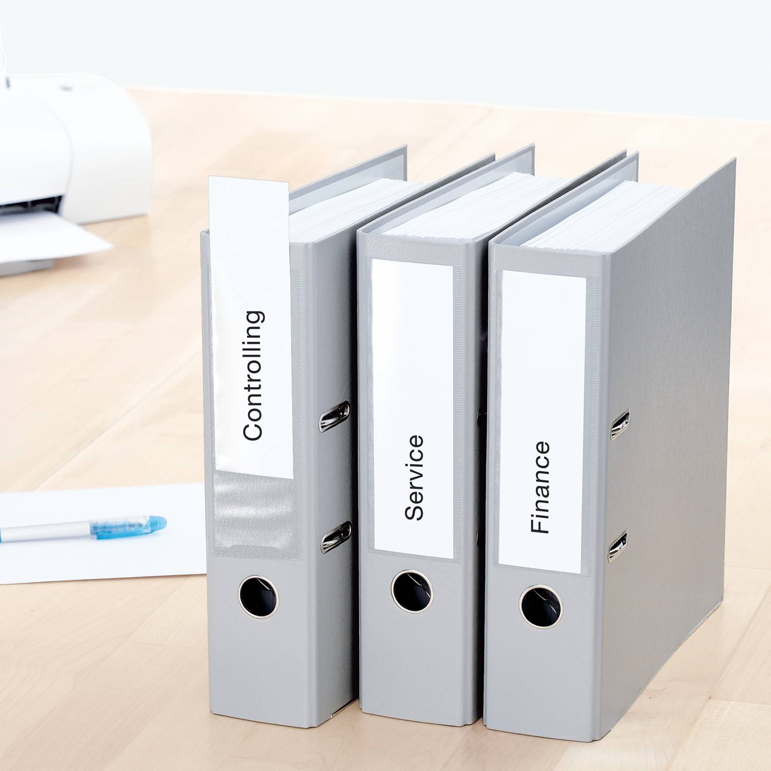 HERMA Special - Karton - nicht klebend - beschichtet - perforiert - weiß - 54 x 190 mm 125 Etikett(en) (25 Bogen x 5)