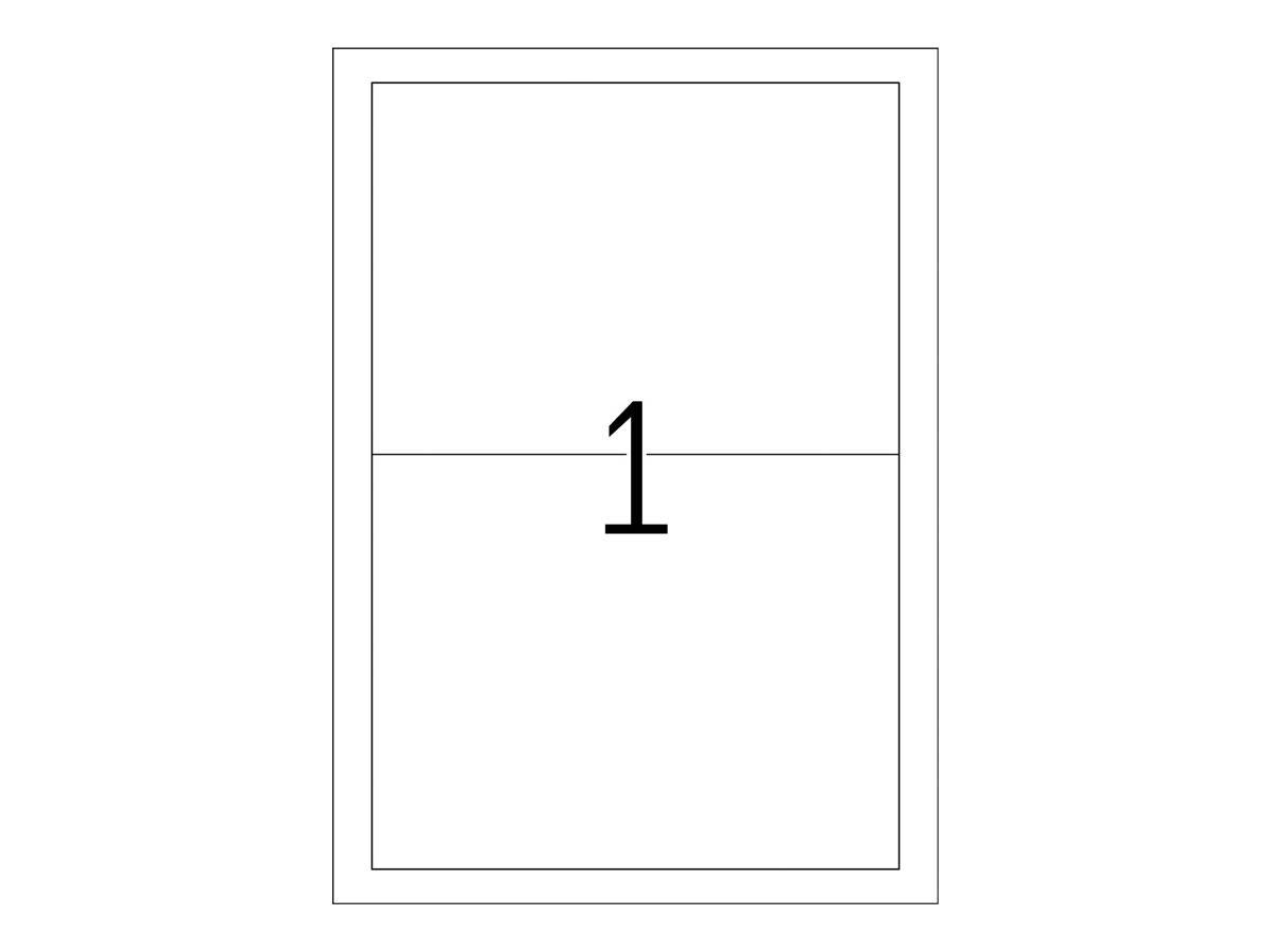 HERMA Special - Weiß - 183 x 273 mm 25 Stck.