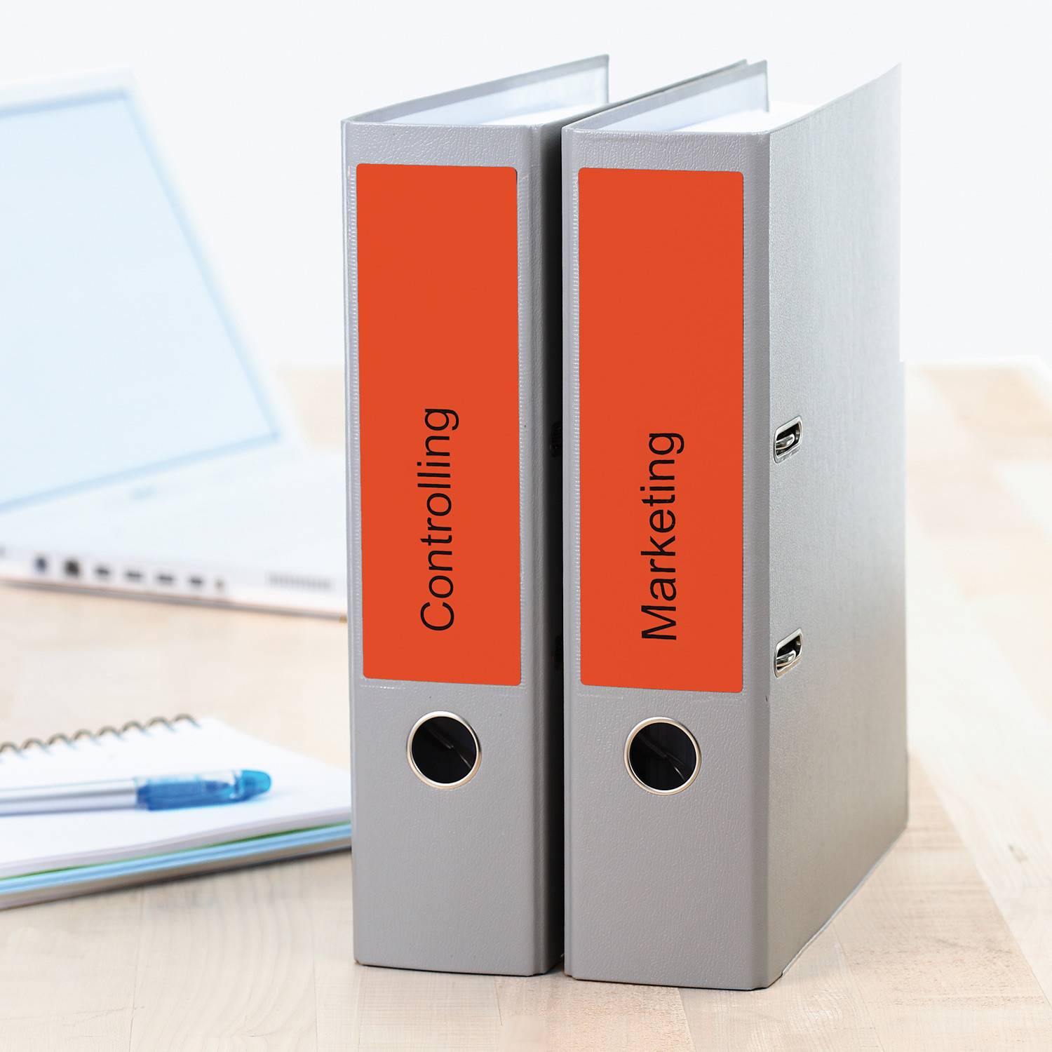 HERMA Special - Papier - matt - permanent selbstklebend - perforiert - Rot - 192 x 61 mm 80 Etikett(en) (20 Bogen x 4)