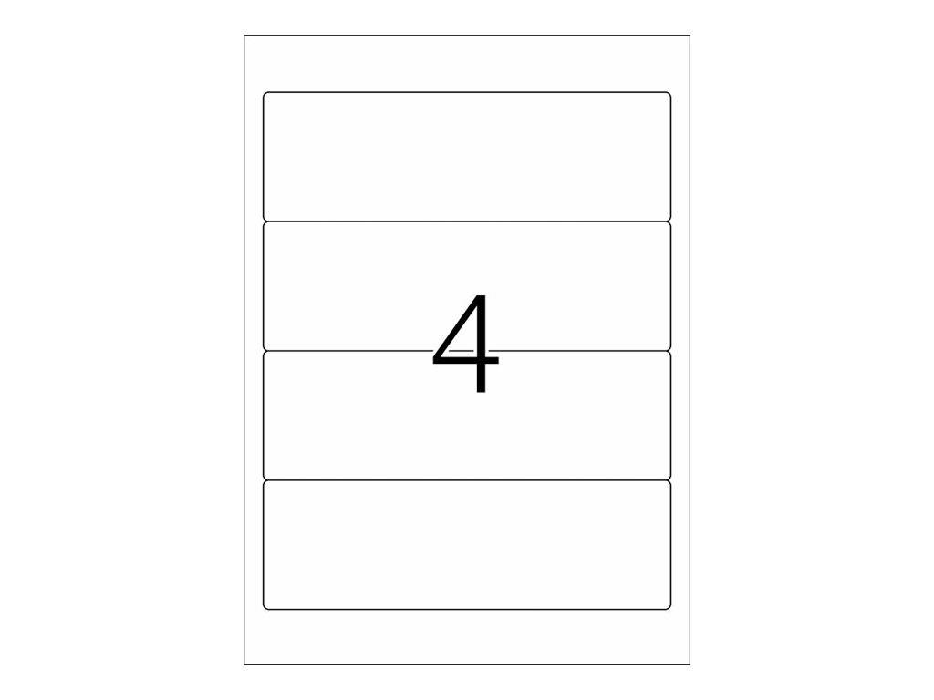 Einfaches Arbeitsblatt-Symbol, das eine große Ziffer 4 zeigt, die über vier gestapelten leeren Kästchen in einem rechteckigen Rahmen zentriert ist.