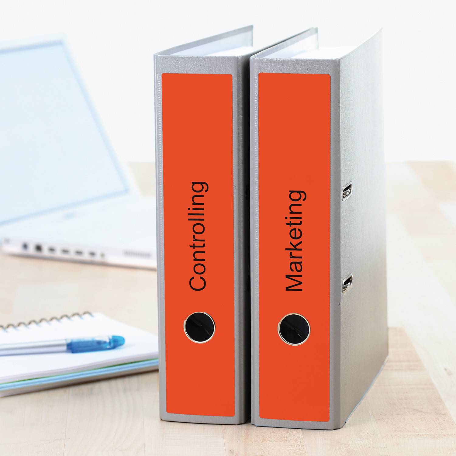 HERMA Special - Papier - matt - permanent selbstklebend - perforiert - Rot - 61 x 297 mm 60 Etikett(en) (20 Bogen x 3)