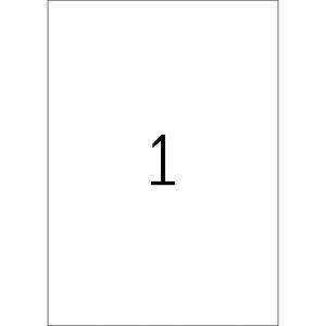 HERMA Special - Papier - matt - permanent selbstklebend - Leuchtendes Gelb - A4 (210 x 297 mm)