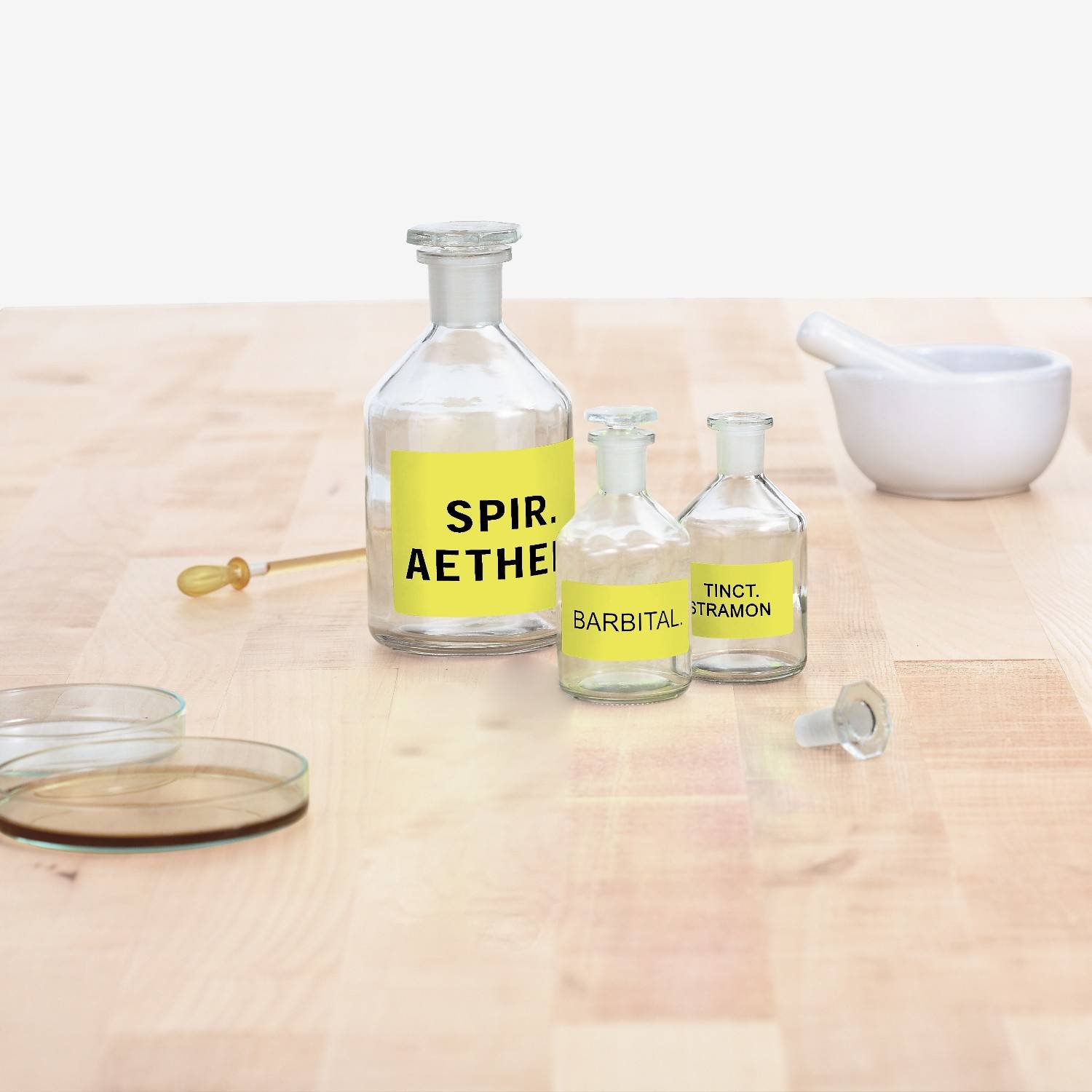 HERMA Special - Papier - matt - permanent selbstklebend - Leuchtendes Gelb - 60 mm rund 240 Etikett(en) (20 Bogen x 12)