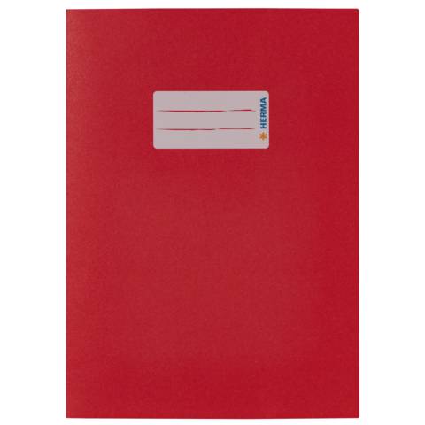 Heftschoner Papier A5 dunkelrot