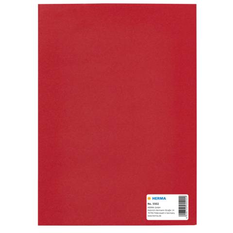 Heftschoner Papier A5 dunkelrot