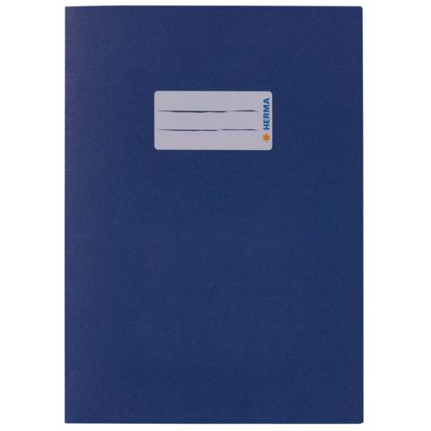 Heftschoner Papier A5 dunkelblau