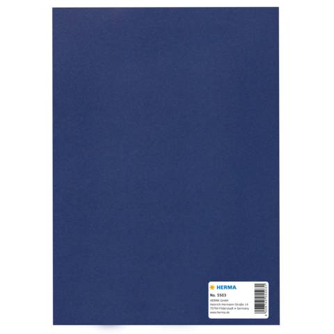 Heftschoner Papier A5 dunkelblau
