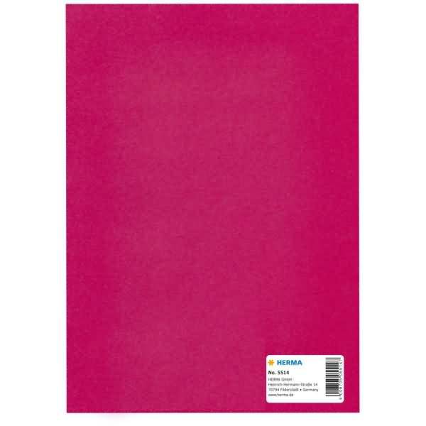 Heftschoner Papier A5 pink