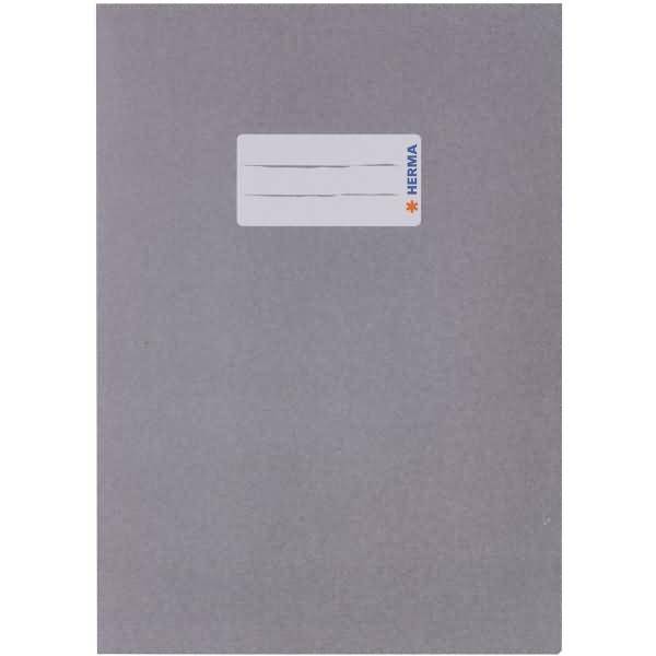 Heftschoner Papier A5 grau