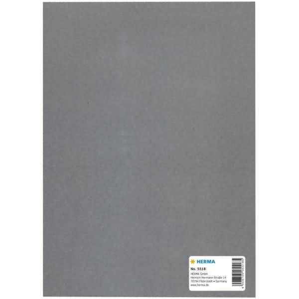 Heftschoner Papier A5 grau