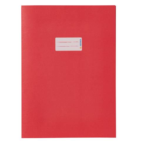 Heftschoner Papier A4 dunkelrot