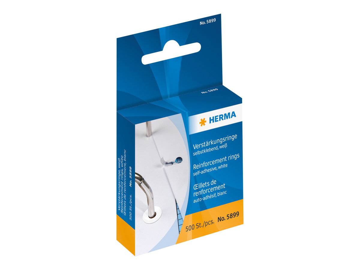 HERMA - Verstärkungsring - weiß (Packung mit