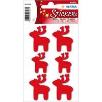 HERMA 6548, Filz, Rot, Dauerhaft, Weihnachten, Junge/Mädchen, 6 Stück(e)