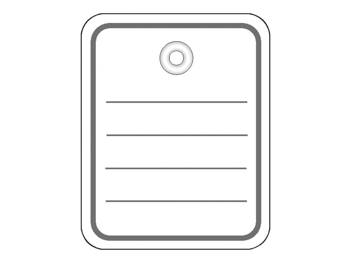 HERMA - Weiß - 40 x 50 mm 1000 Stck. Preisschildetiketten