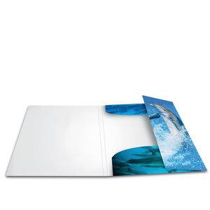 HERMA 7146, A3, Polypropylen (PP), Blau, Grau, Gummiband