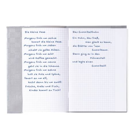 Heftschoner PP A5 gedeckt/grau