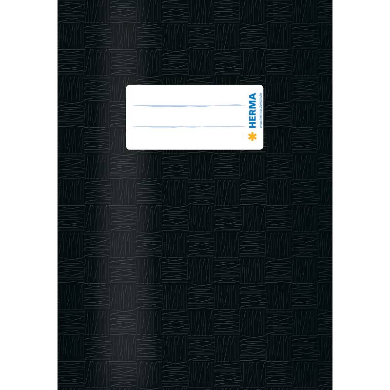 HERMA Heftschoner, DIN A5, aus PP, schwarz gedeckt