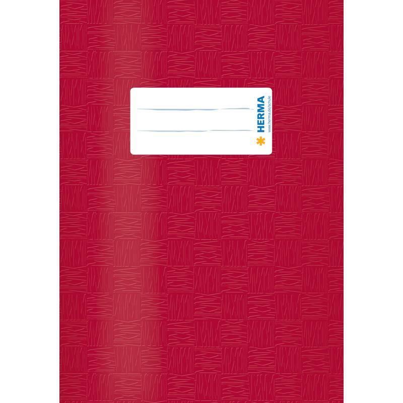 HERMA Heftschoner, DIN A5, aus PP, weinrot gedeckt