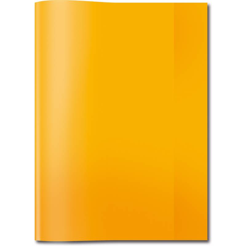HERMA Heftschoner, DIN A4, aus PP, transparent-orange
