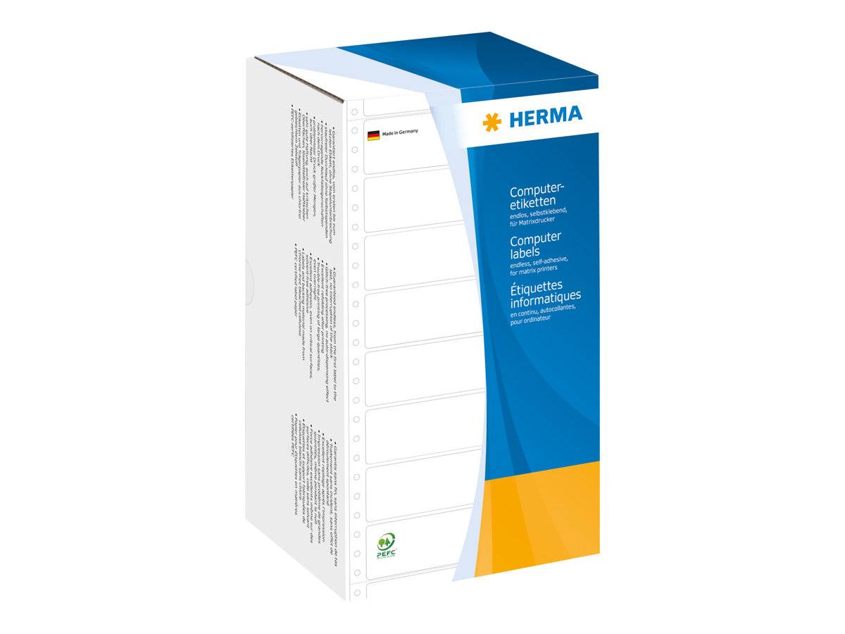 HERMA Computer labels - Papier - matt - permanent selbstklebend