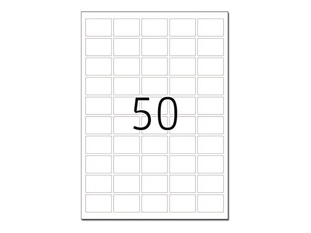 HERMA Special - Matt - selbstklebend - weiß - 37 x 25 mm 1250 Etikett(en) (25 Bogen x 50)