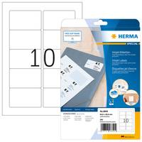 HERMA Special - Papier - matt - permanent selbstklebend - beschichtet - weiß - 83.8 x 50.8 mm - 90 g/m² - 250 Etikett(en