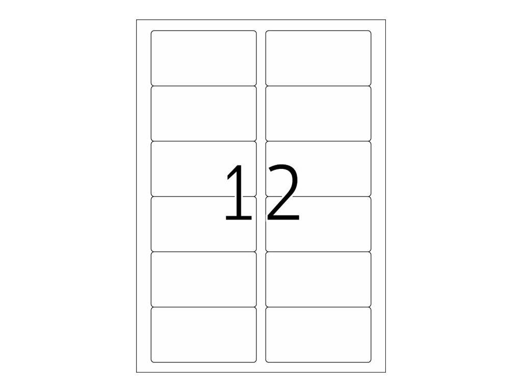 Ein leeres Gitter oder eine Tabelle mit 2 Spalten und 6 Zeilen mit der Nummer „12