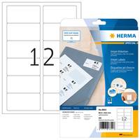 HERMA Special - Papier - matt - permanent selbstklebend - beschichtet - weiß - 88.9 x 46.6 mm - 90 g/m² - 300 Etikett(en