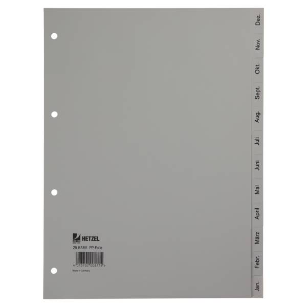 Plastikregister Dez-Jan