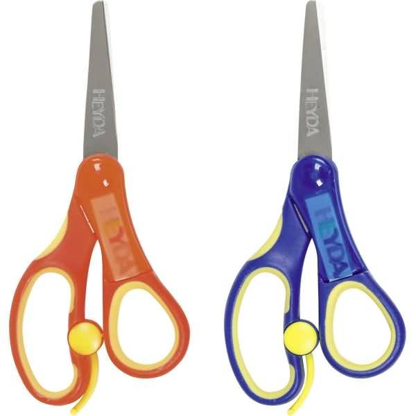 Kinderschere SoftTouchplus 13,5cm rund farbig sortiert