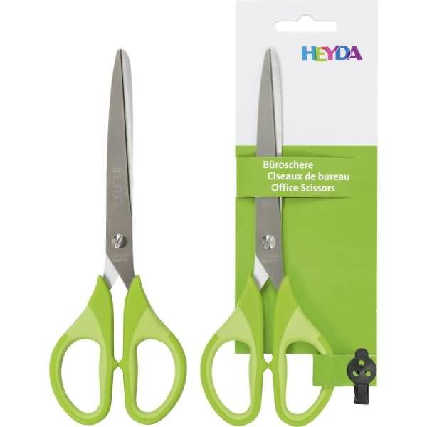 Schere Colour Code SoftTouch 18cm kiwi