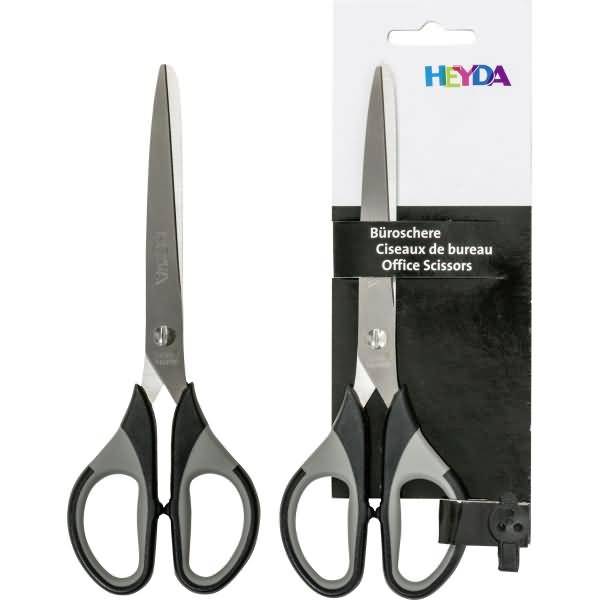 Schere Colour Code SoftTouch 18cm onyx