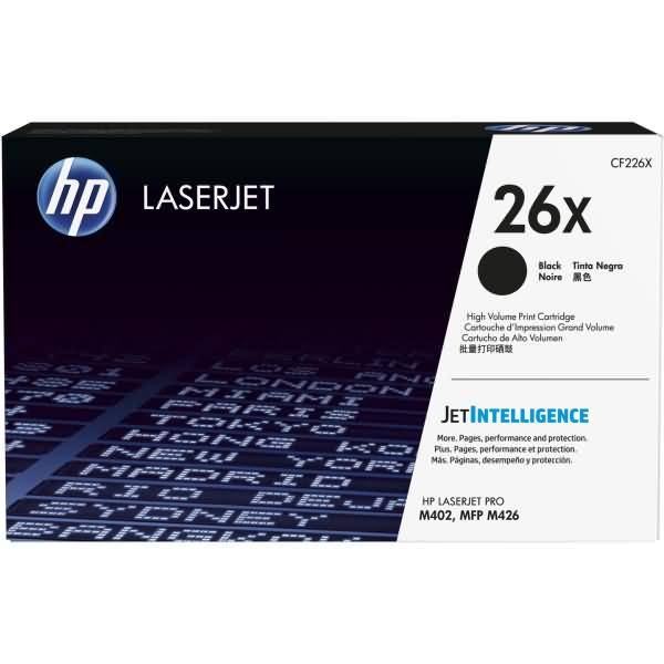 HP 26X Contractual High Yield Black Original LaserJet Toner Cartridge, 9000 Seiten, Schwarz, 1 Stück(e)