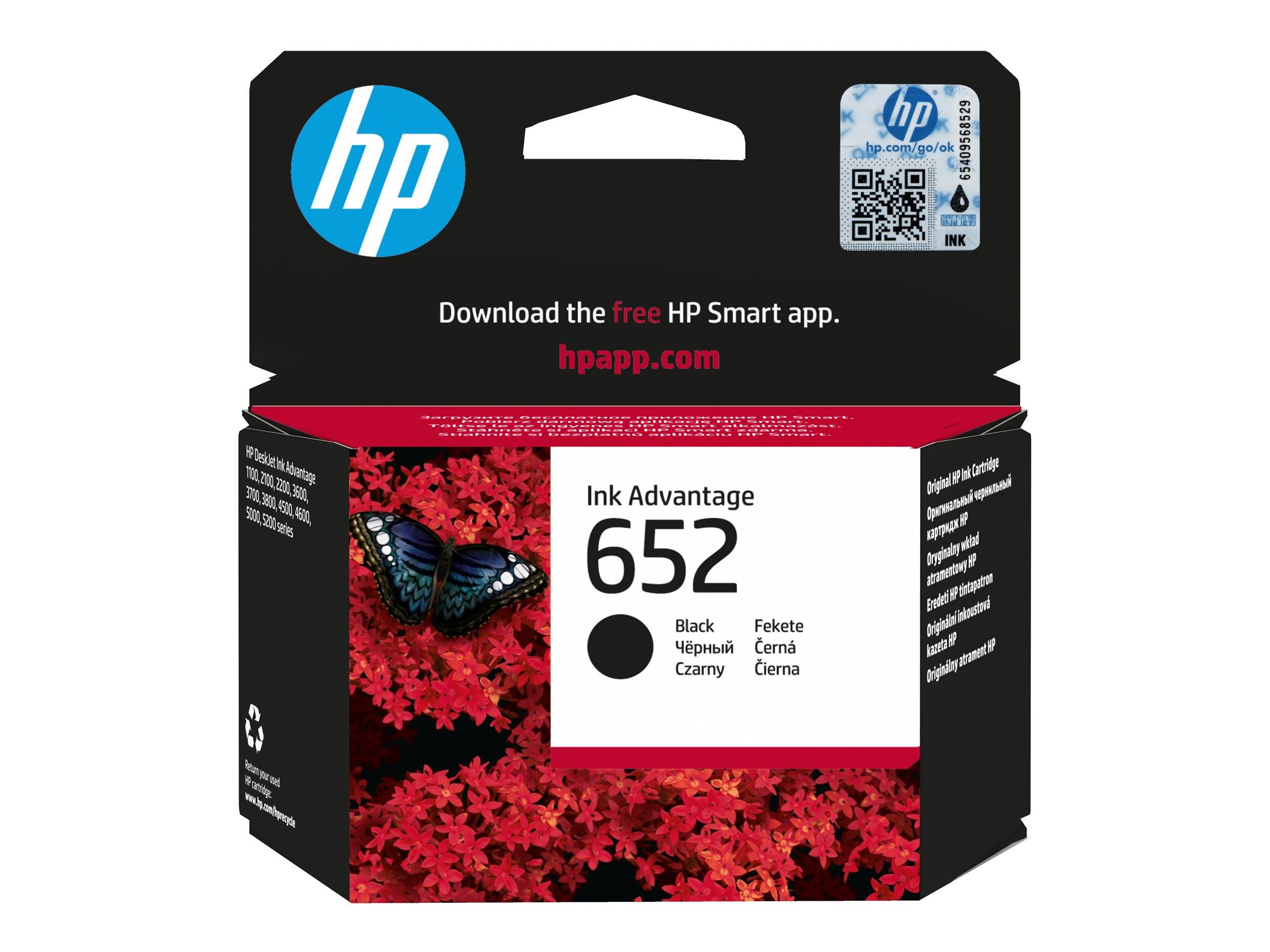 HP 652 - Original - Ink Advantage - Tintenpatrone