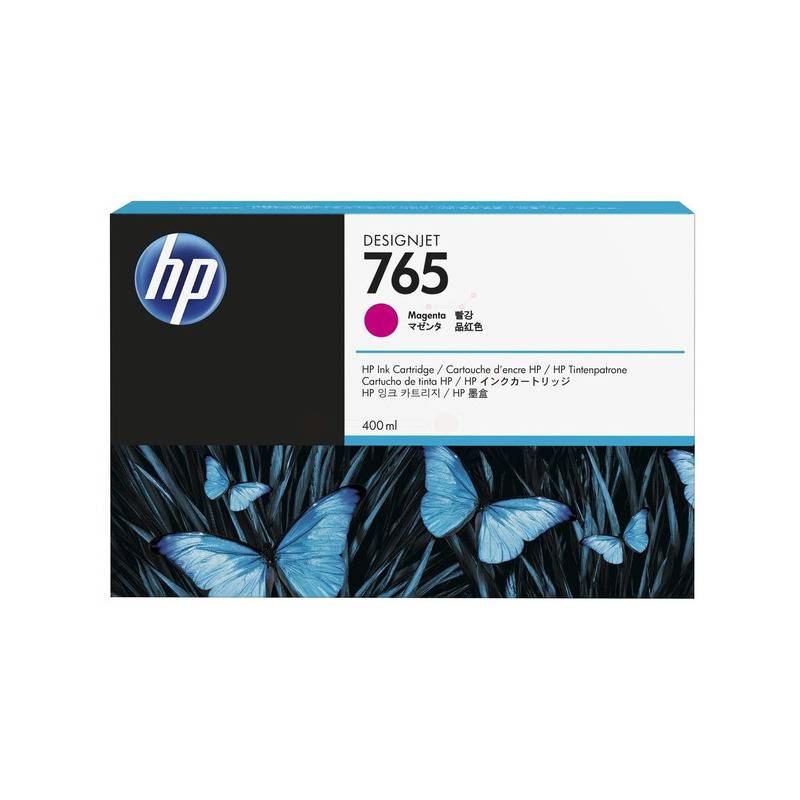 ORIGINAL HP Tintenpatrone Magenta F9J51A 765 400ml