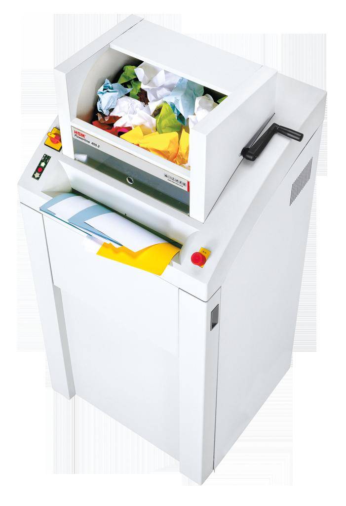 Aktenvernichter HSM Powerline 450.2 3,9x40 mm