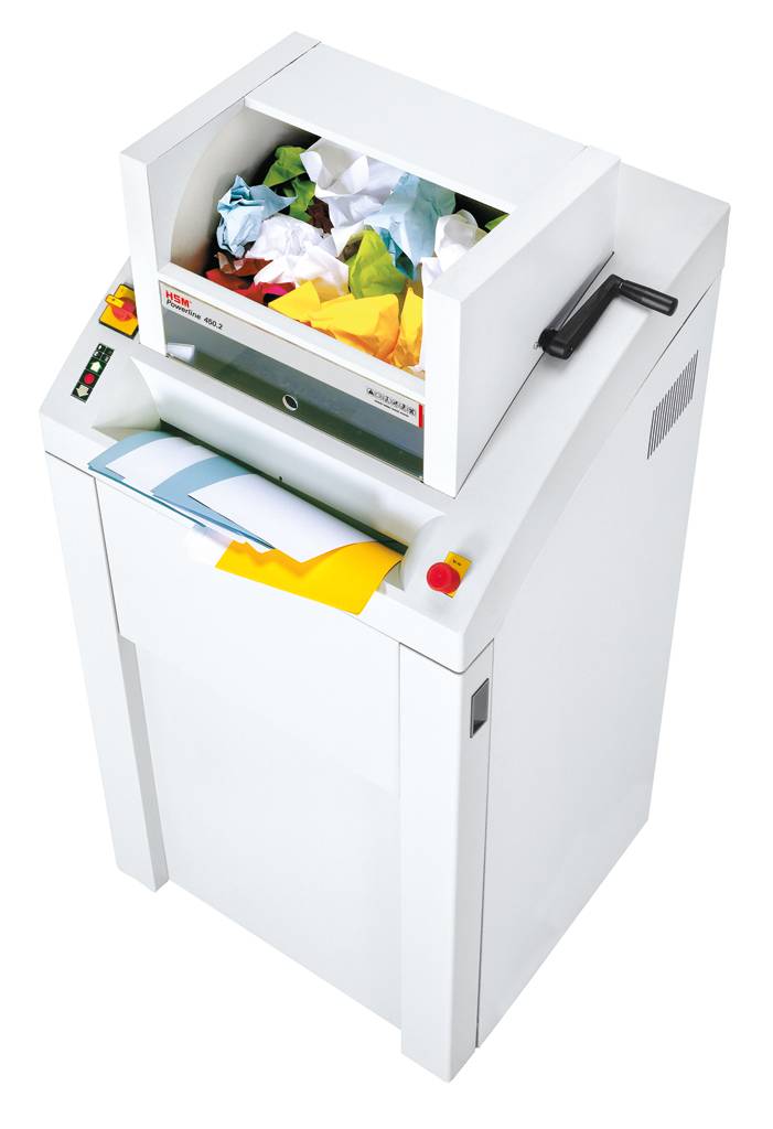 Aktenvernichter HSM Powerline 450.2 3,9x40 mm