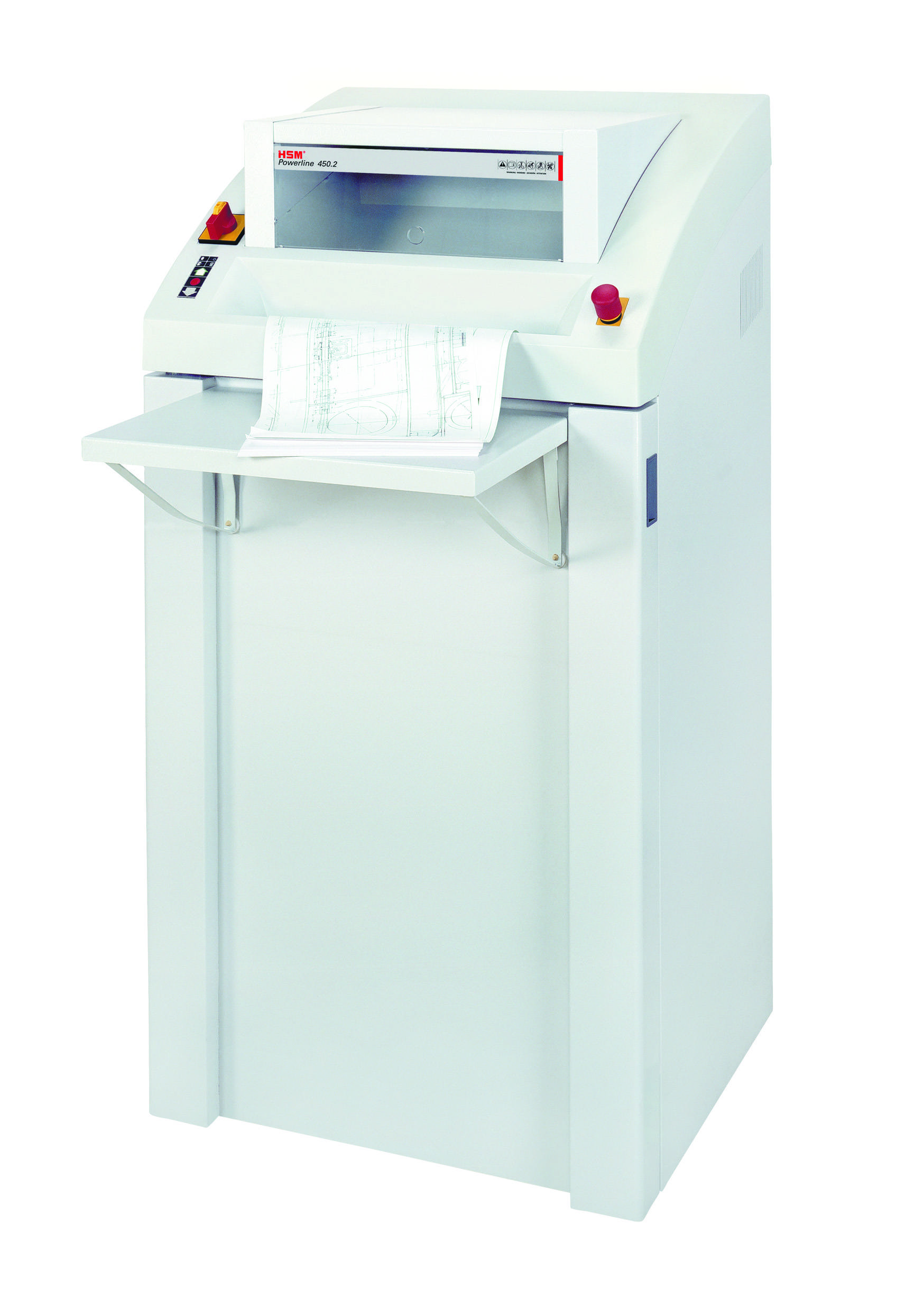 Großmengen-Aktenvernichter HSM Powerline 450.2