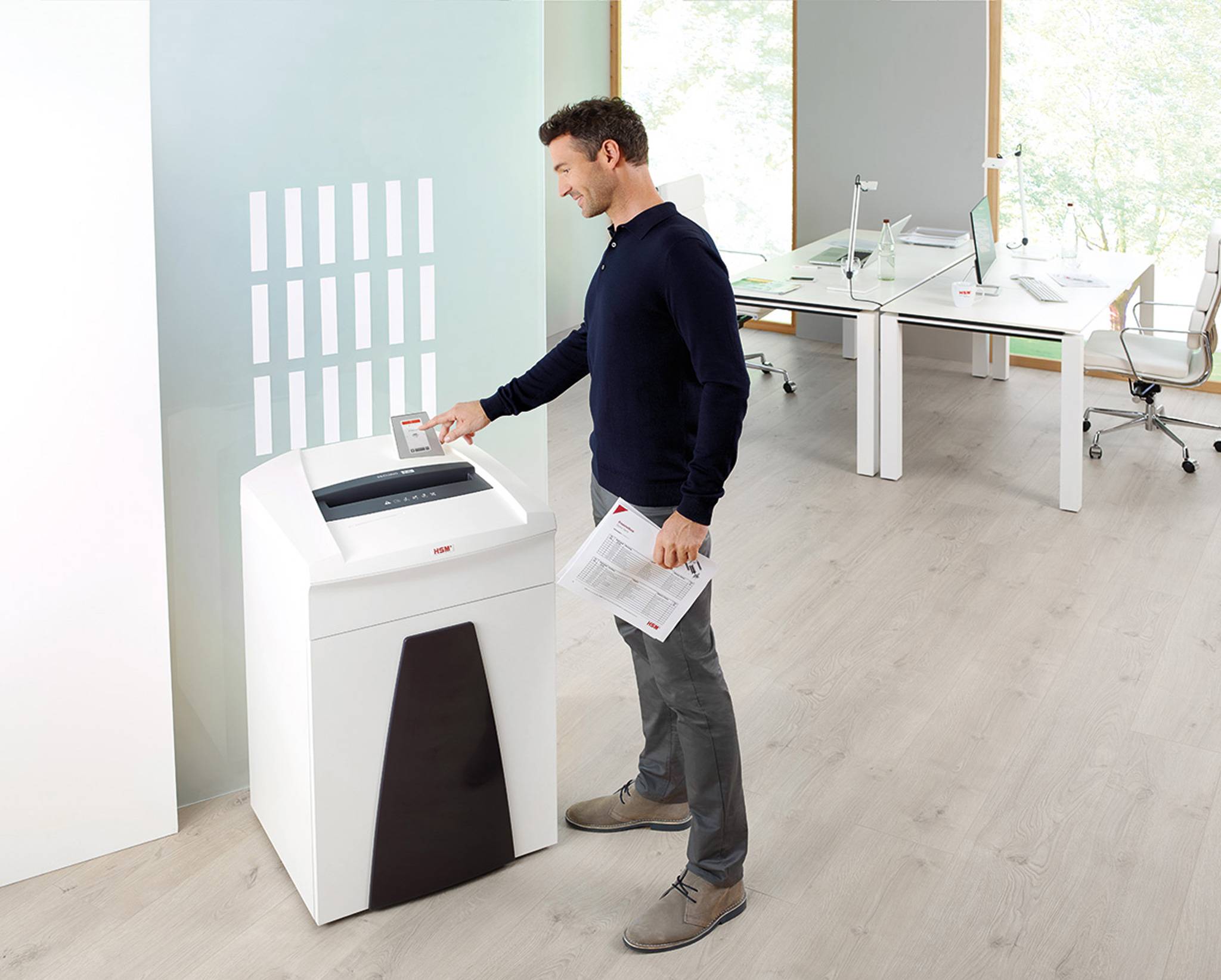 Aktenvernichter HSM SECURIO P36i 4,5x30 mm mit CD